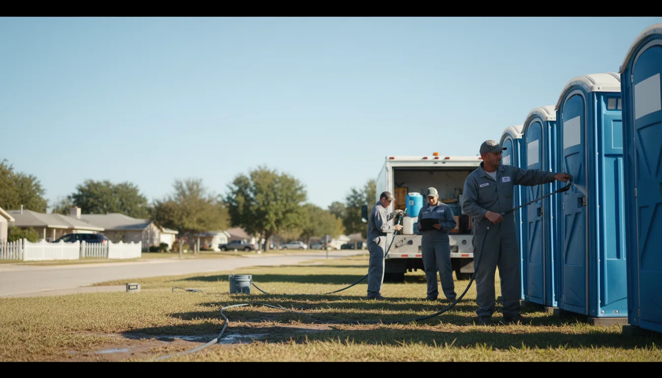 Long-Term Portable Toilet Rental in Zearing, IA near me